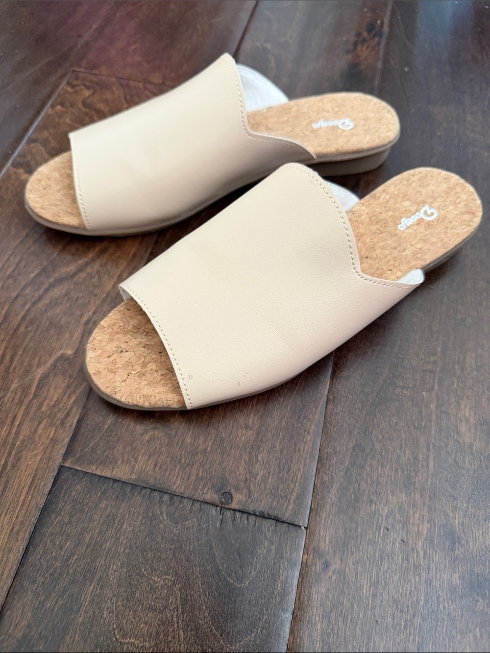 Dooeys House Sandal in Blush beige Size 9